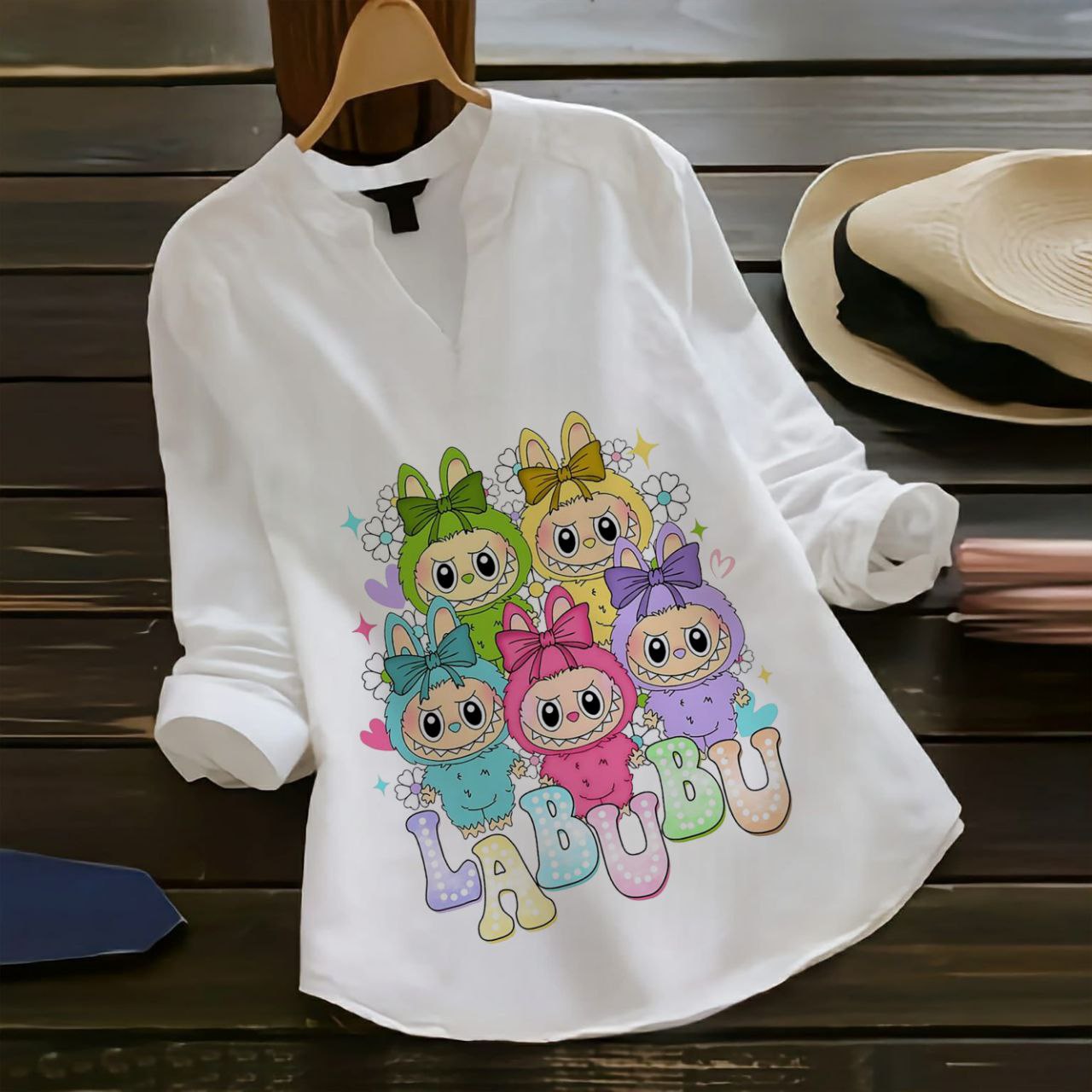 Labubu Squad Graphic Shirt